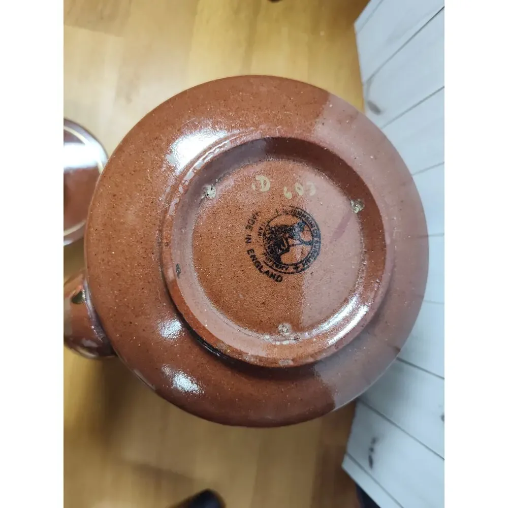 S Johnson Ltd of Burslem Britannia Pottery England Teapot
